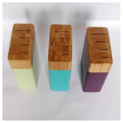 Multicolor home bright color rectangular knife holder