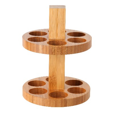 Rotating seasoning rack