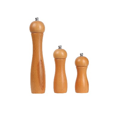 Beech pepper grinder