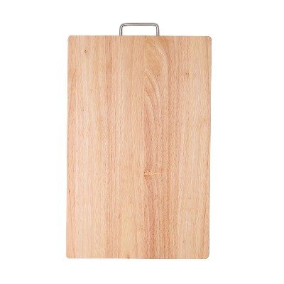 Rubber wood vegetable board