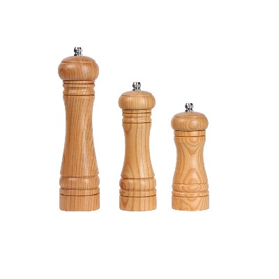 Oak pepper mill