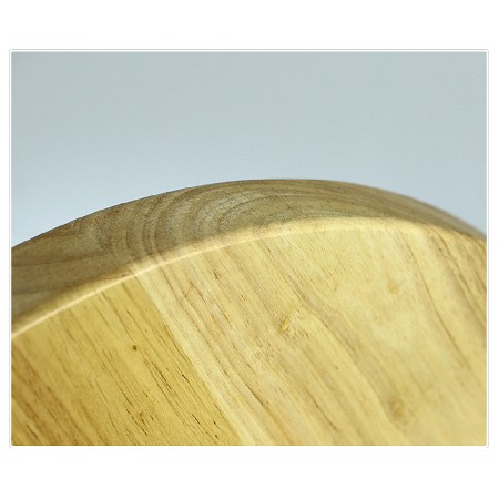 Round rubber cutting board