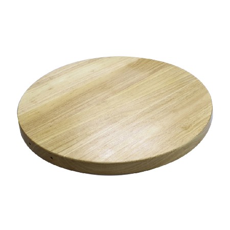 Round rubber cutting board