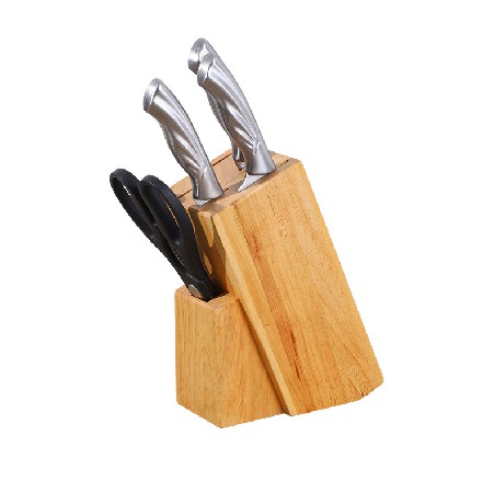 Rubber wood knife rest