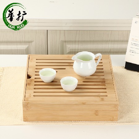 Bamboo tea tray