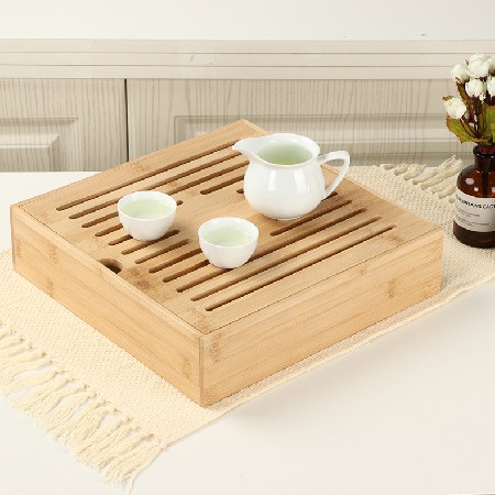 Bamboo tea tray