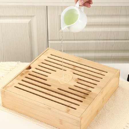 Bamboo tea tray