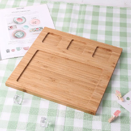 Dual purpose storage tray and cutting board