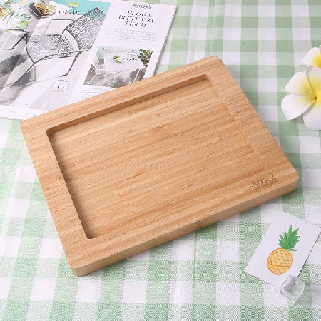 Both tray and cutting board