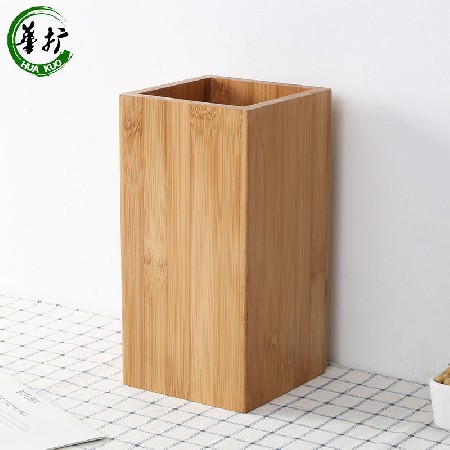 Bamboo tableware storage box