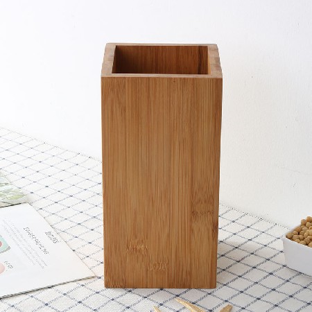 Bamboo tableware storage box