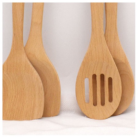 Beech tableware five piece set