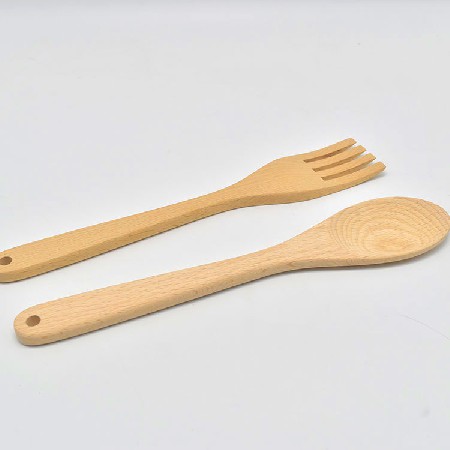 Cooking spoon fork 2-piece set