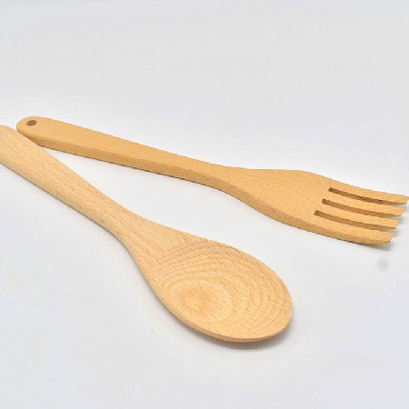 Cooking spoon fork 2-piece set