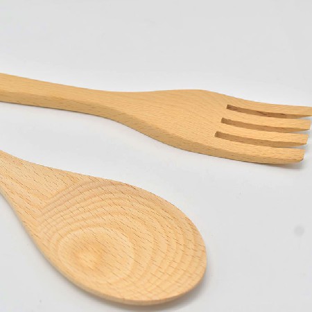 Cooking spoon fork 2-piece set