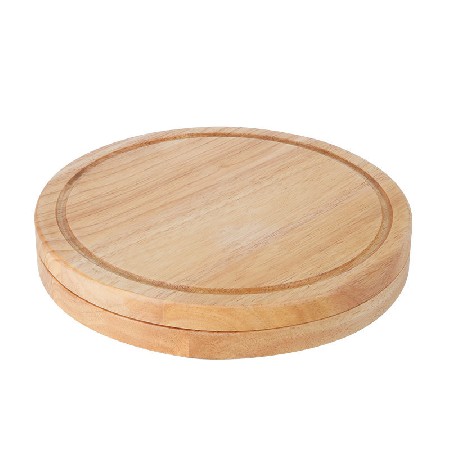 Circular cheese plate