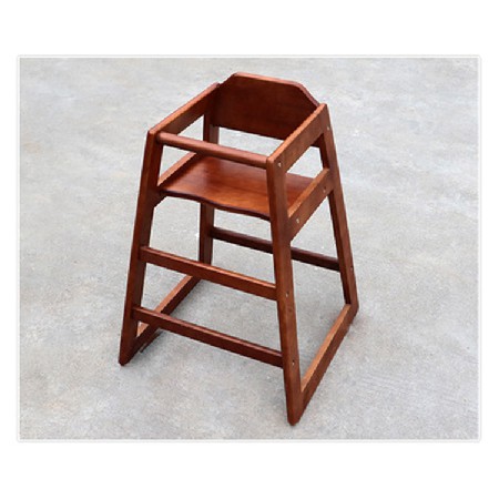 Rubber wood baby seat