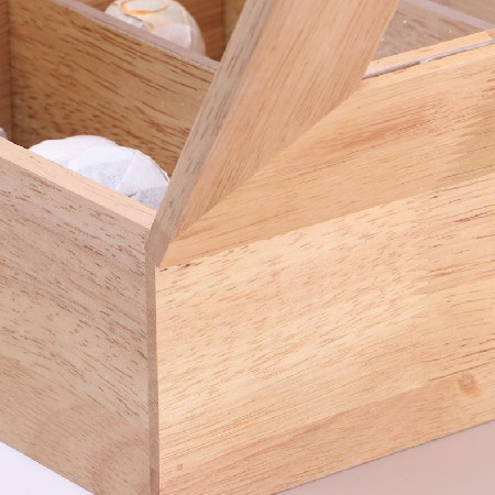 Multifunctional wooden box