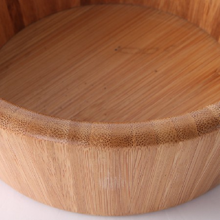 Bamboo salad bowl