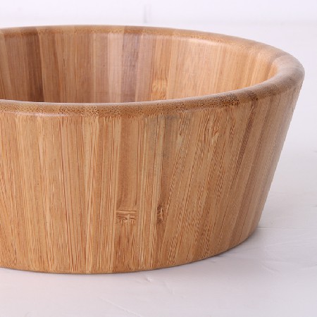 Bamboo salad bowl