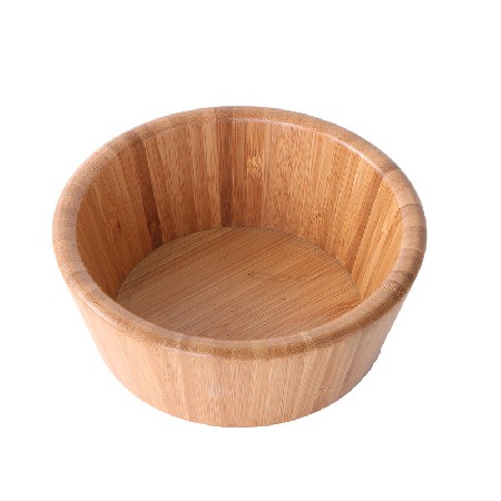 Bamboo salad bowl