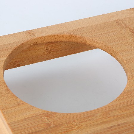 Bamboo bowl rack