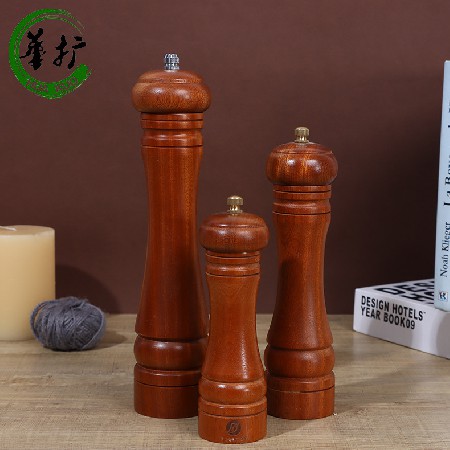 Ebony pepper mill