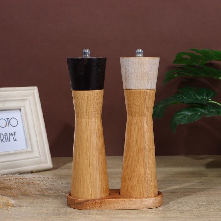 Ash wood pepper mill