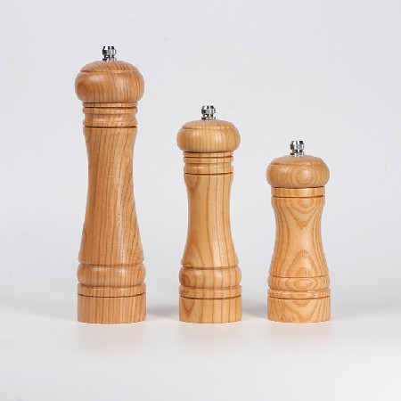 Oak pepper mill